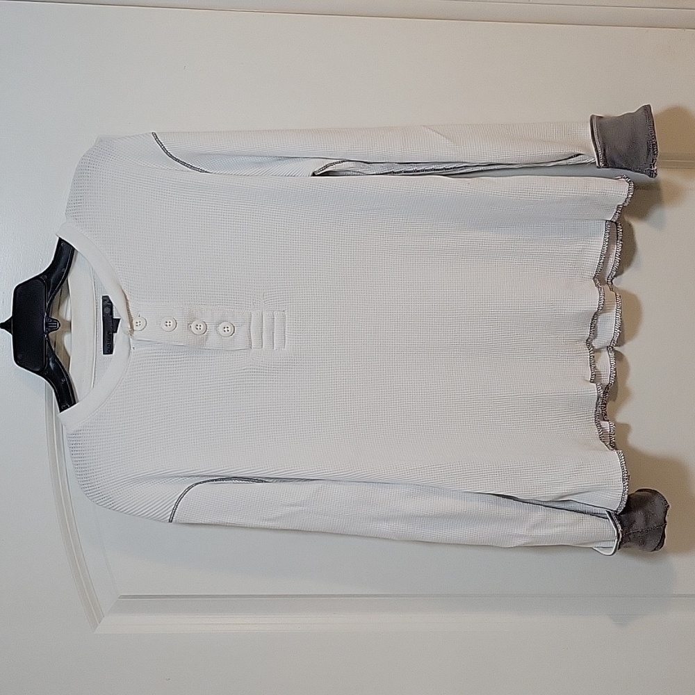Old Navy waffle knit Henley
